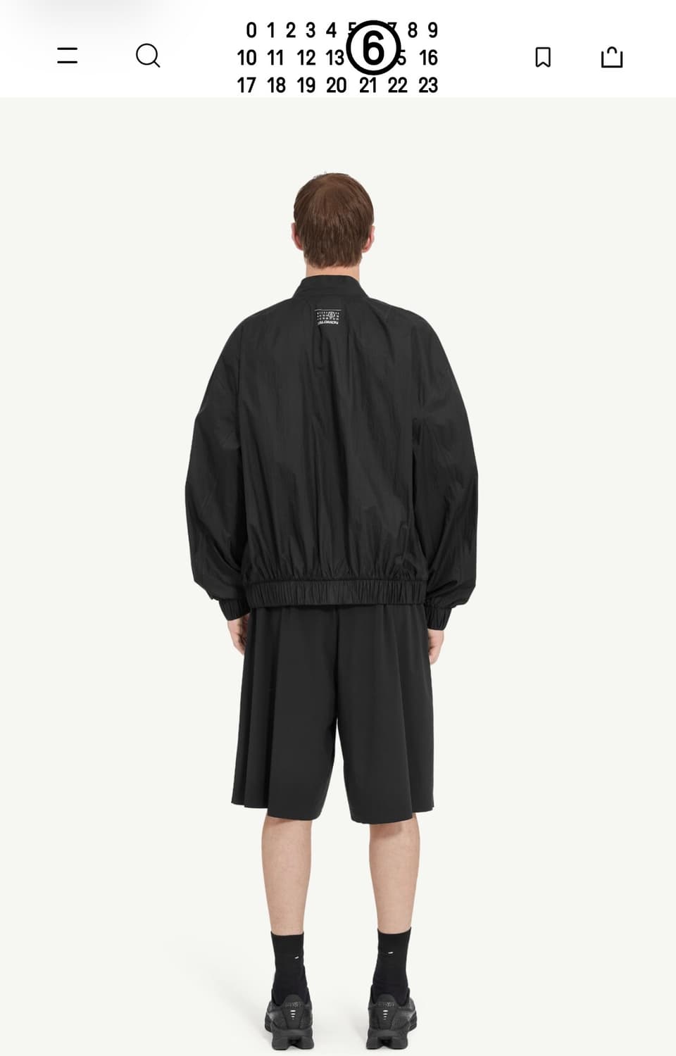 MM6 살로몬 콜라보 자켓 / 바람막이 점퍼 M (100) 상품이미지3
