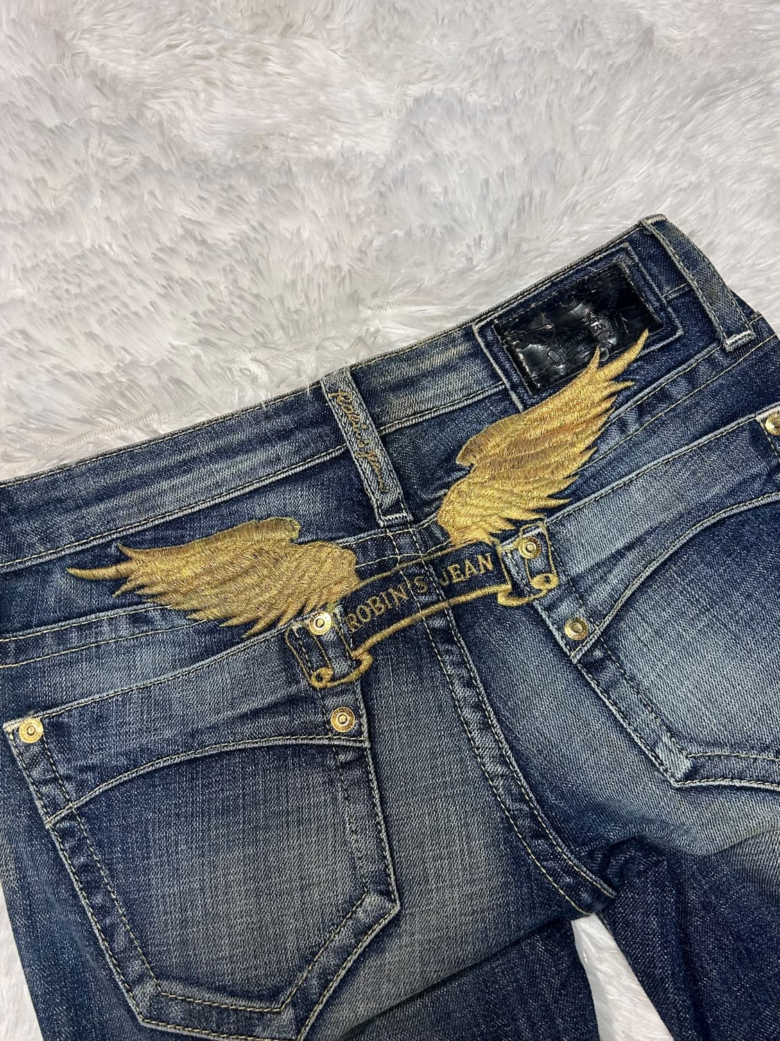 Robins Jeans y2k low-rise bootscut denim 상품이미지5