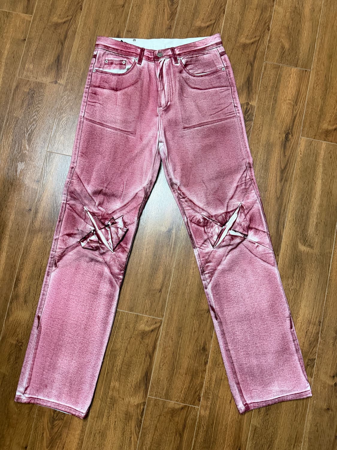 강정석 X JIP jeans 버건디 0사이즈 상품이미지1