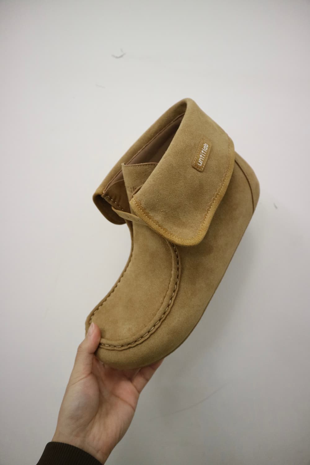 [UNTITLAB] Suede Moc Boots 상품이미지1