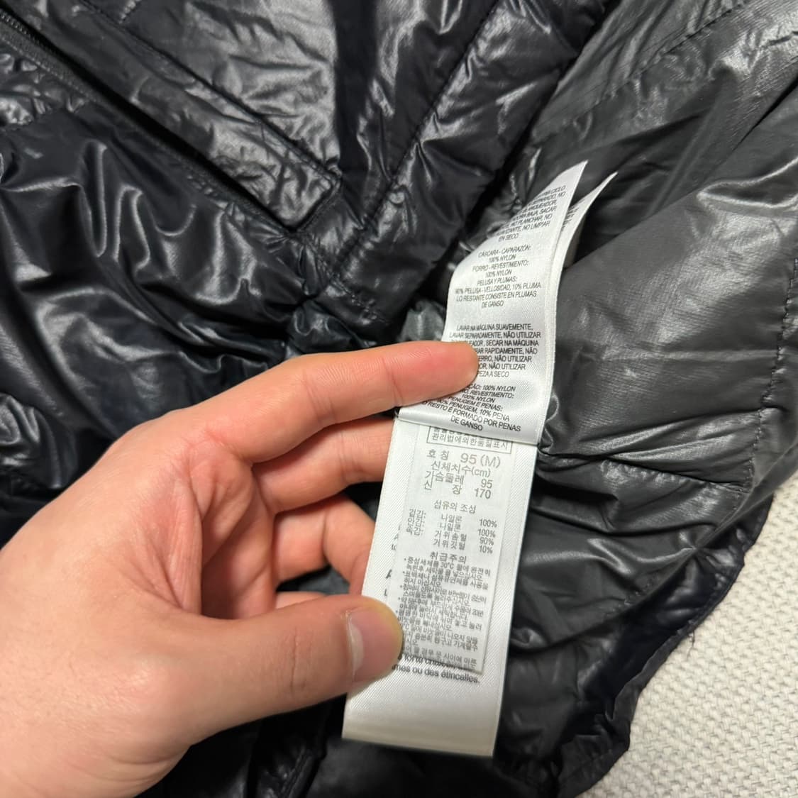 컬럼비아 티타늄 경량패딩 자켓 상품이미지4