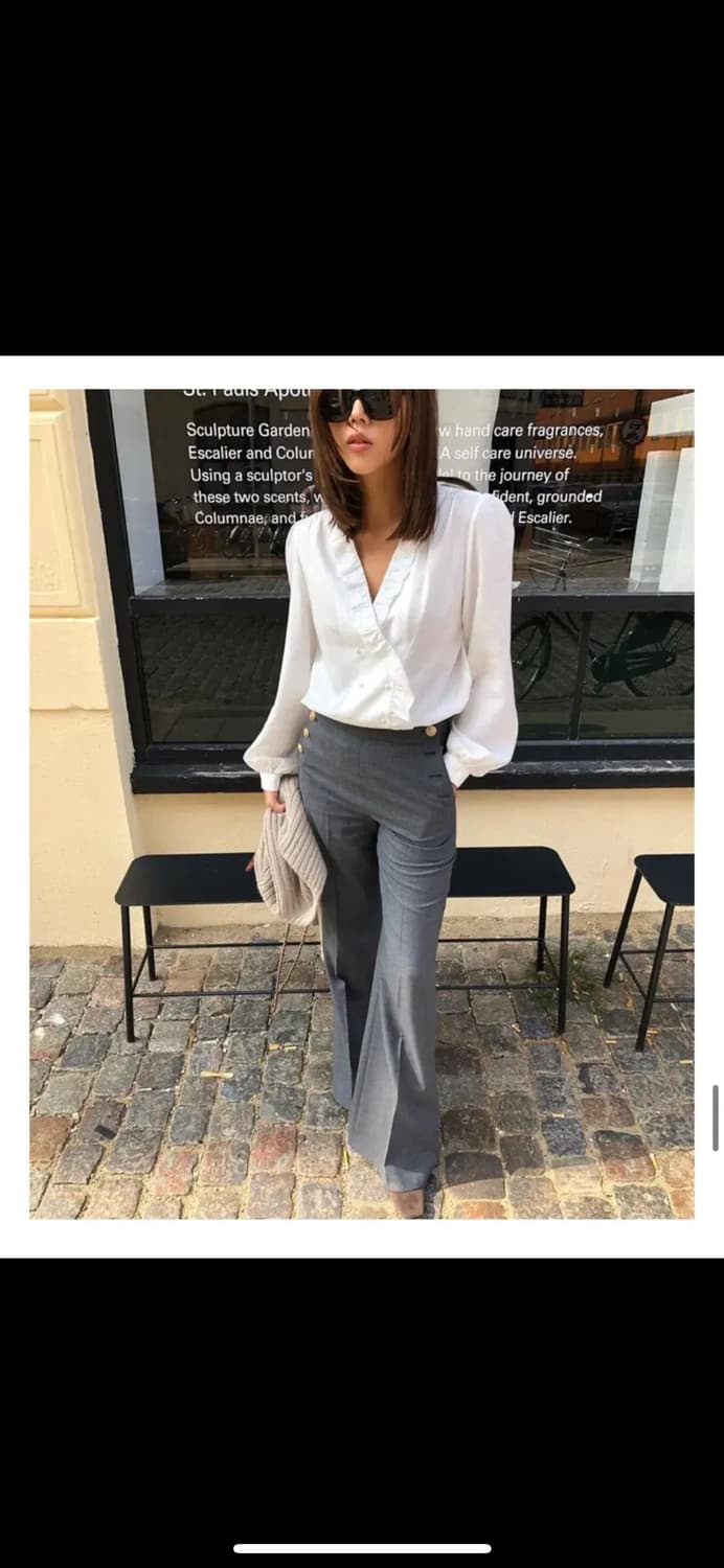 메모오피셜 익스클루시브 럭셔리 울 판타롱 에디터 상품이미지3