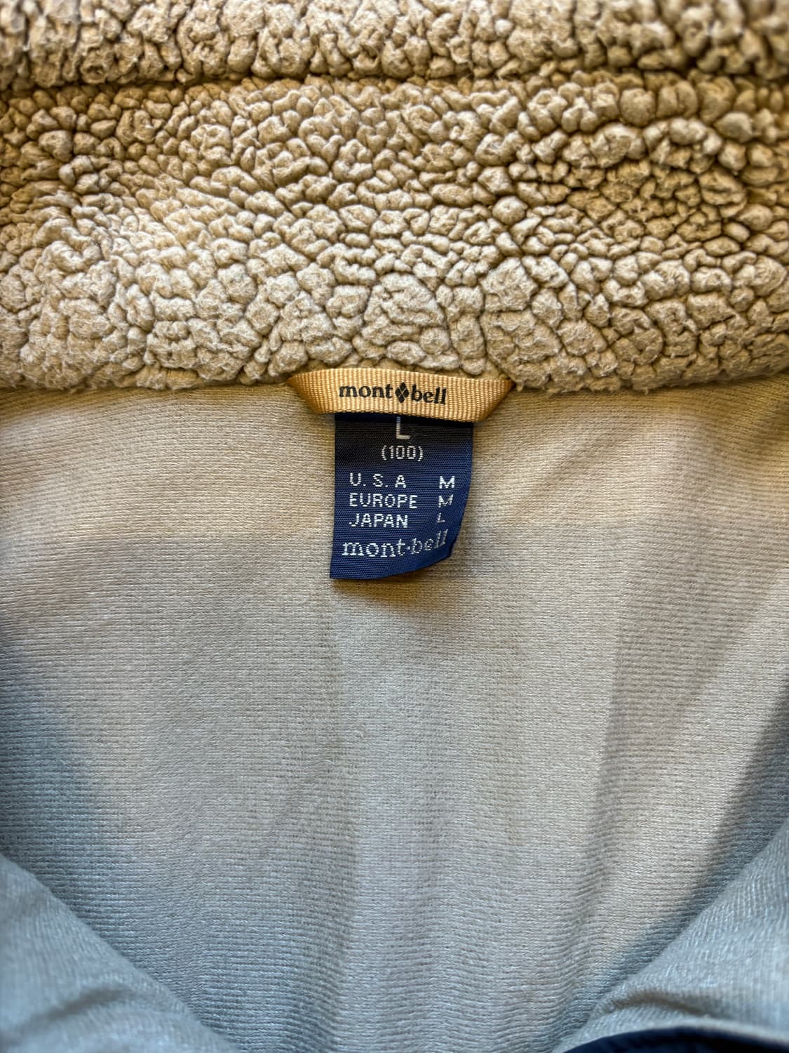 몽벨 montbell 플리스 집업 상품이미지4