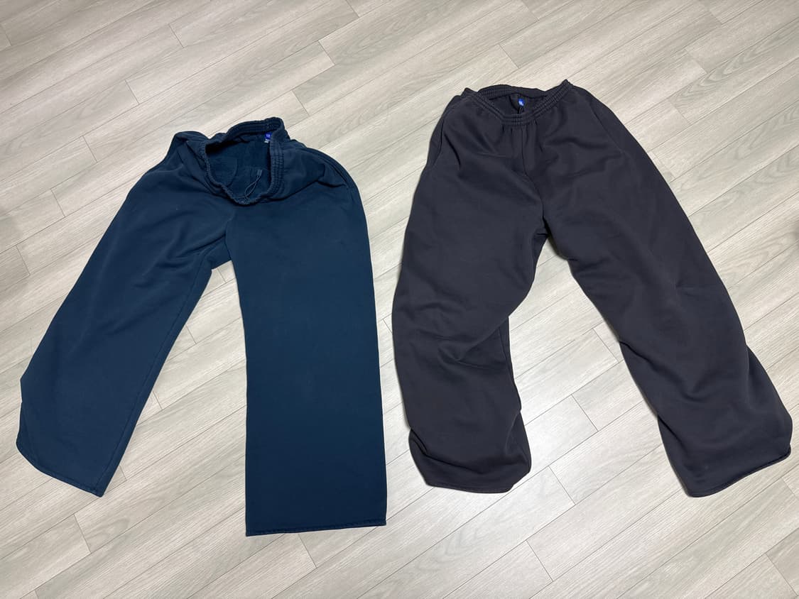 이지 갭 바이 발렌시아가 06 플리스 조거 스웨트팬츠 블랙M 상품이미지1