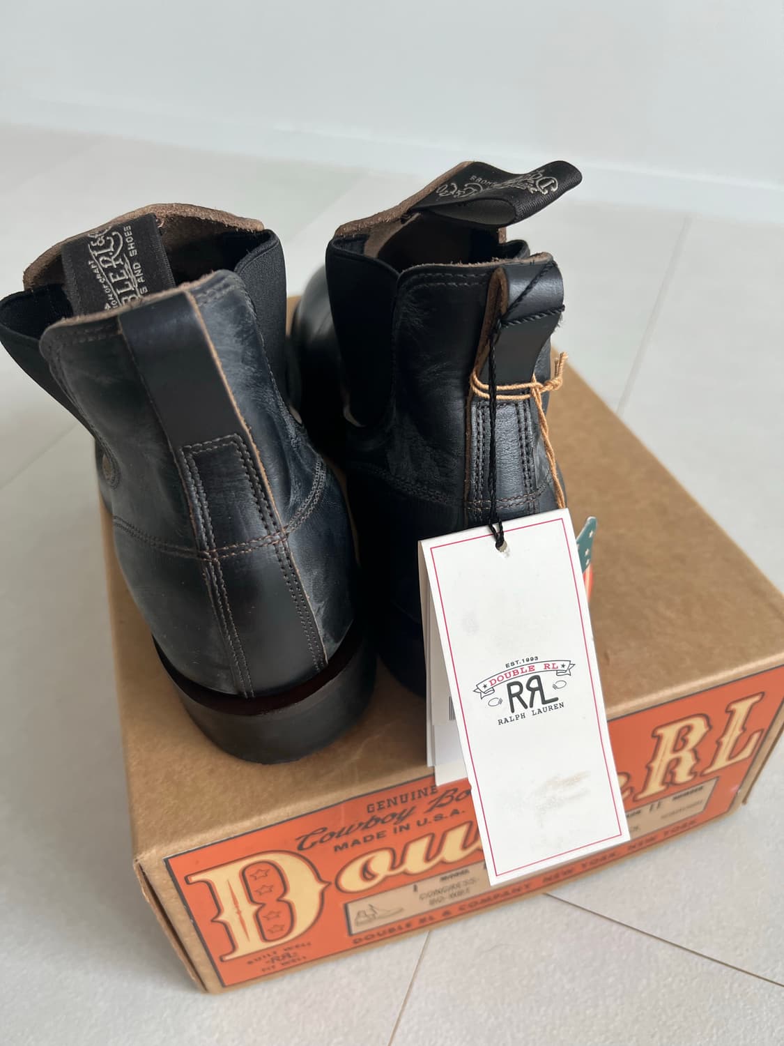 콩그레스 블랙 첼시 부츠 상품이미지5