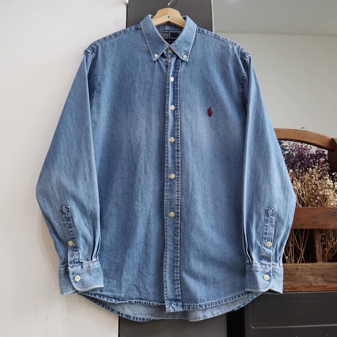 폴로 데님 셔츠 상품이미지1