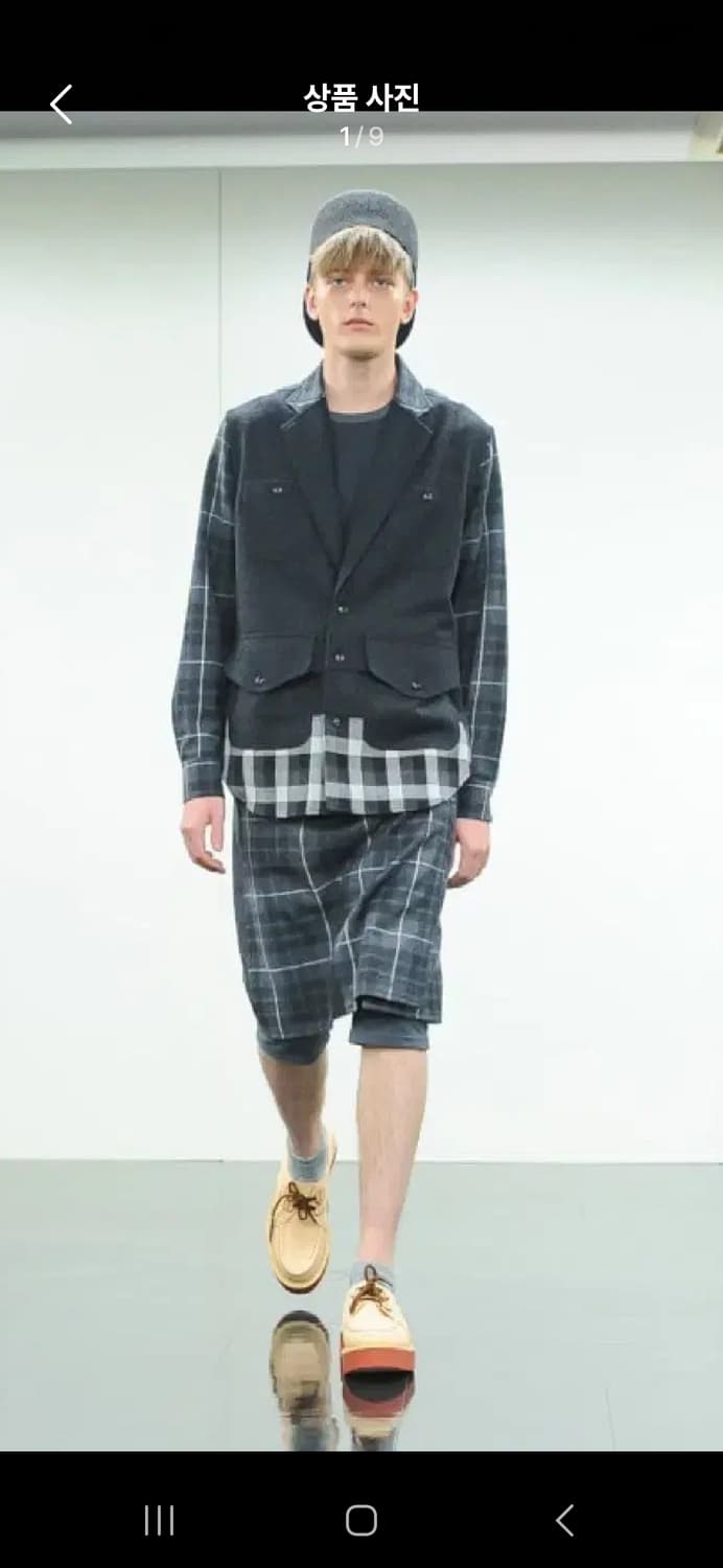 꼼데가르송 간류 믹스 자켓 셔츠 상품이미지5