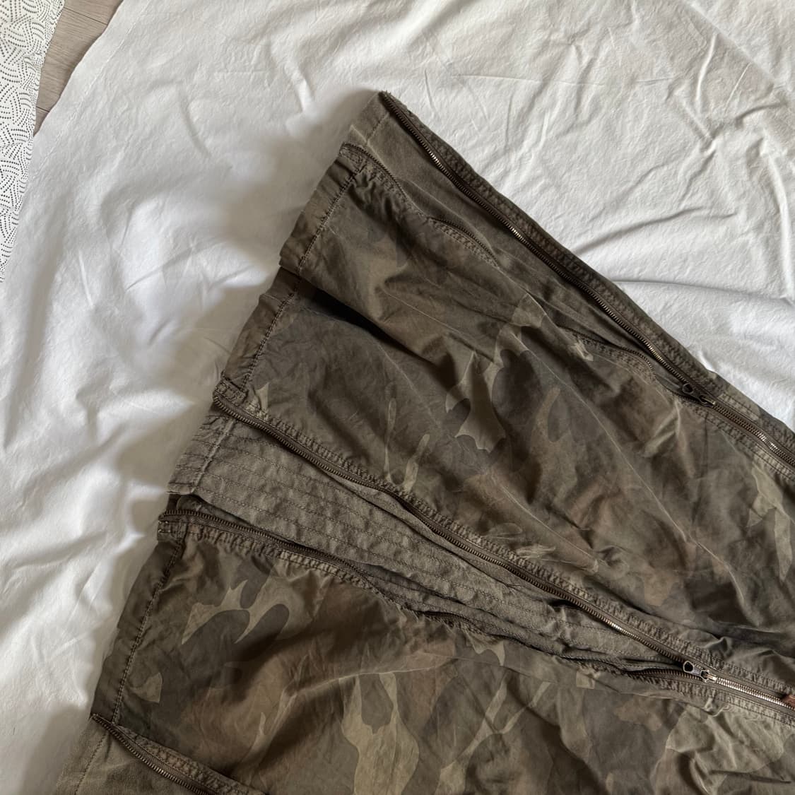 LGB goa camo 4zipper skirt 상품이미지3