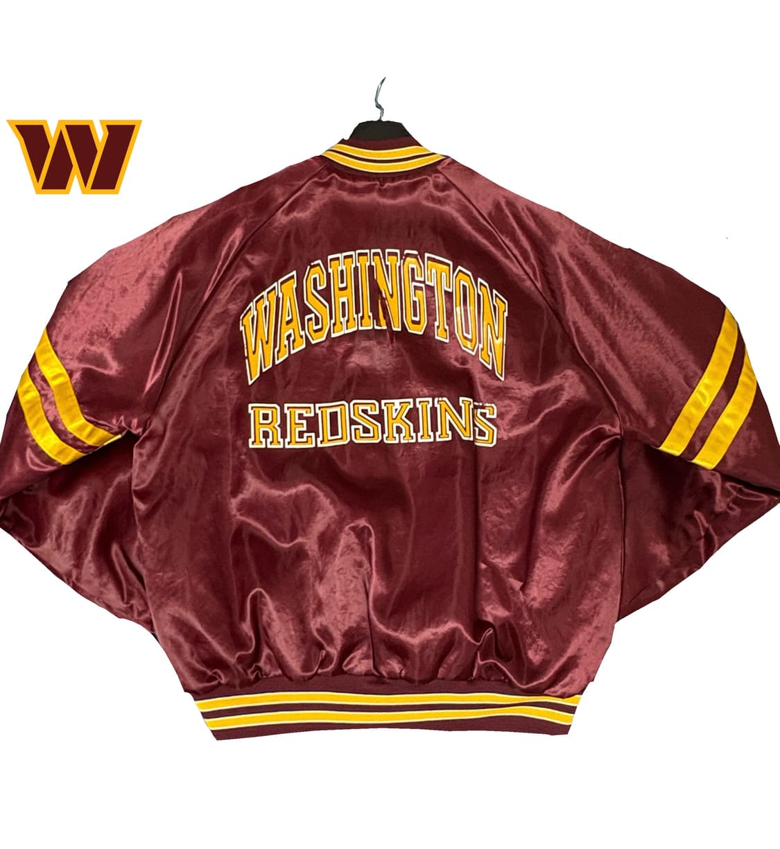 미국 NFL 워싱턴 커맨더스(레드스킨스) 90’s 공용 스타디움 점퍼 상품이미지1