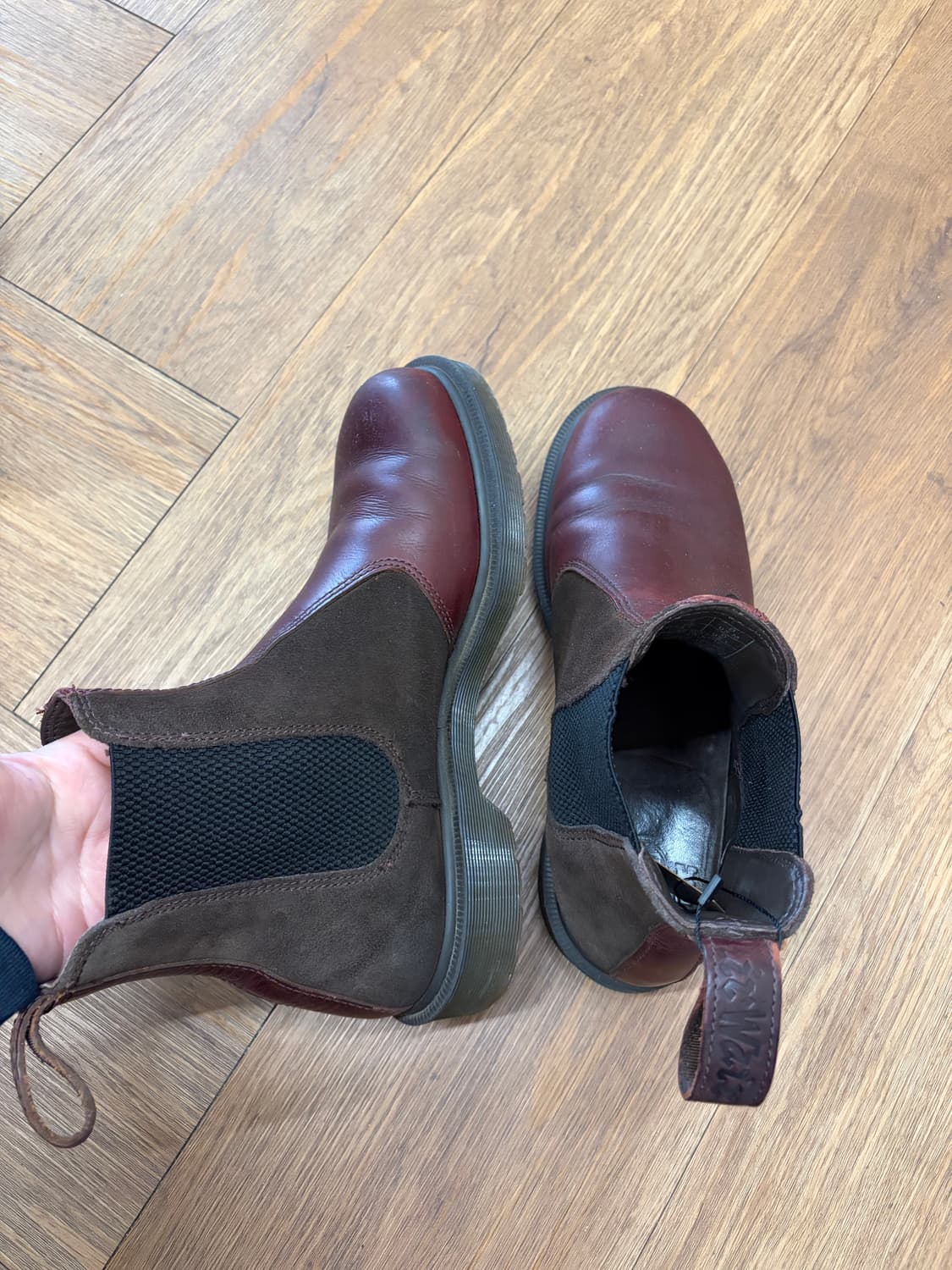 N12. 닥터마틴 2976 체리브라운 첼시부츠 상품이미지8