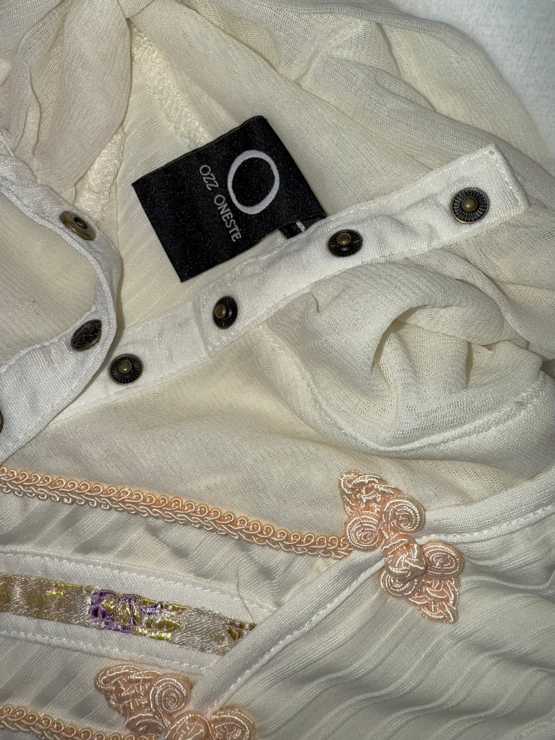 OZZ ONESTE 오즈온 오리엔탈 치파오 탑 상품이미지6