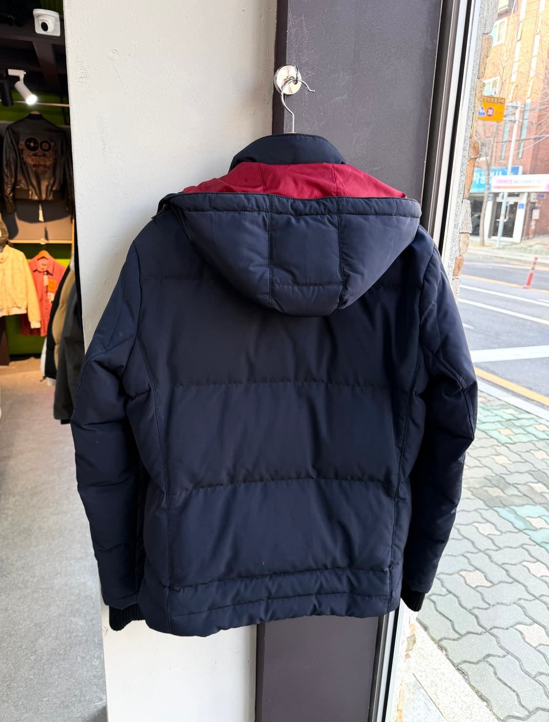 100/ 휴고보스 블랙라벨 리얼다운 후디드 패딩 상품이미지7