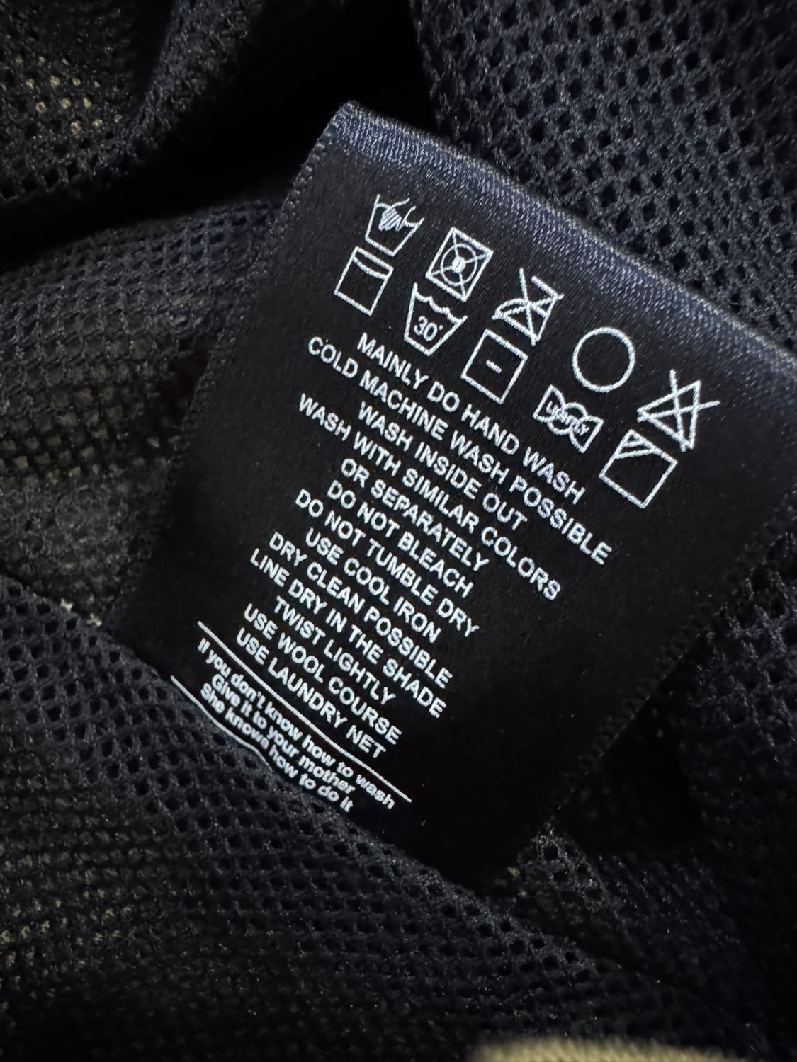 언더에어 빈티지 투톤 후드 아노락 자켓 48 L 상품이미지4