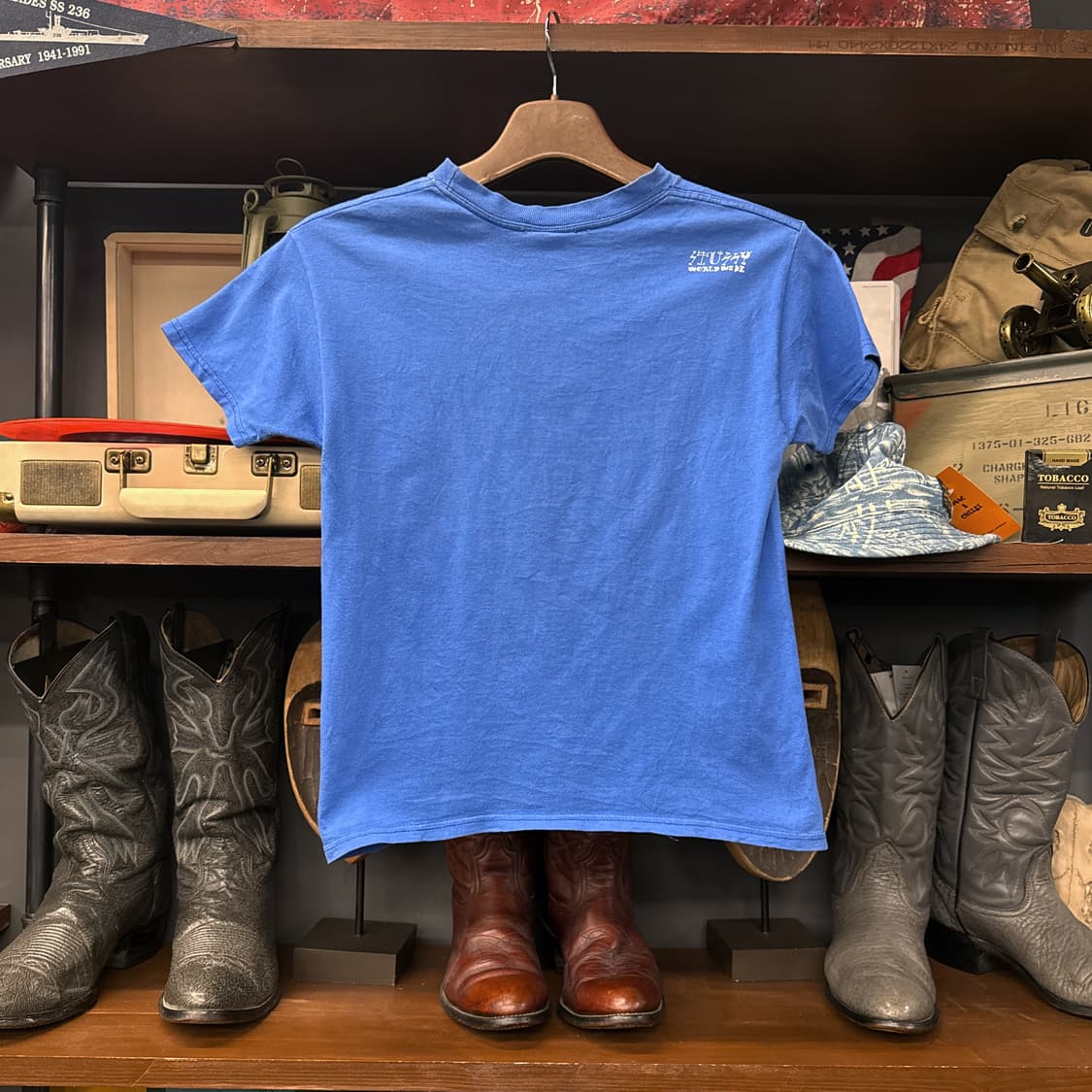 00s 스투시 월드와이드 스컬 그래픽 반팔 티셔츠 N840   상품이미지2