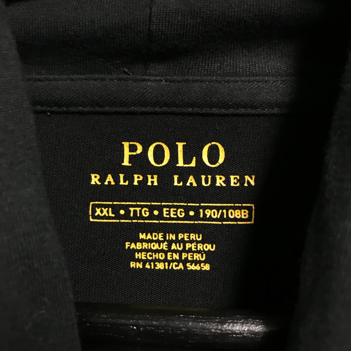 폴로 랄프로렌 후드티 XXL 상품이미지4