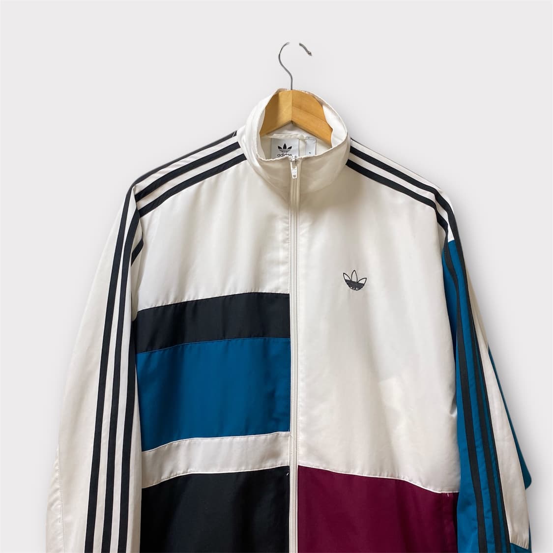 아디다스 컬러블록 파이어버드 트랙자켓 M- 상품이미지4