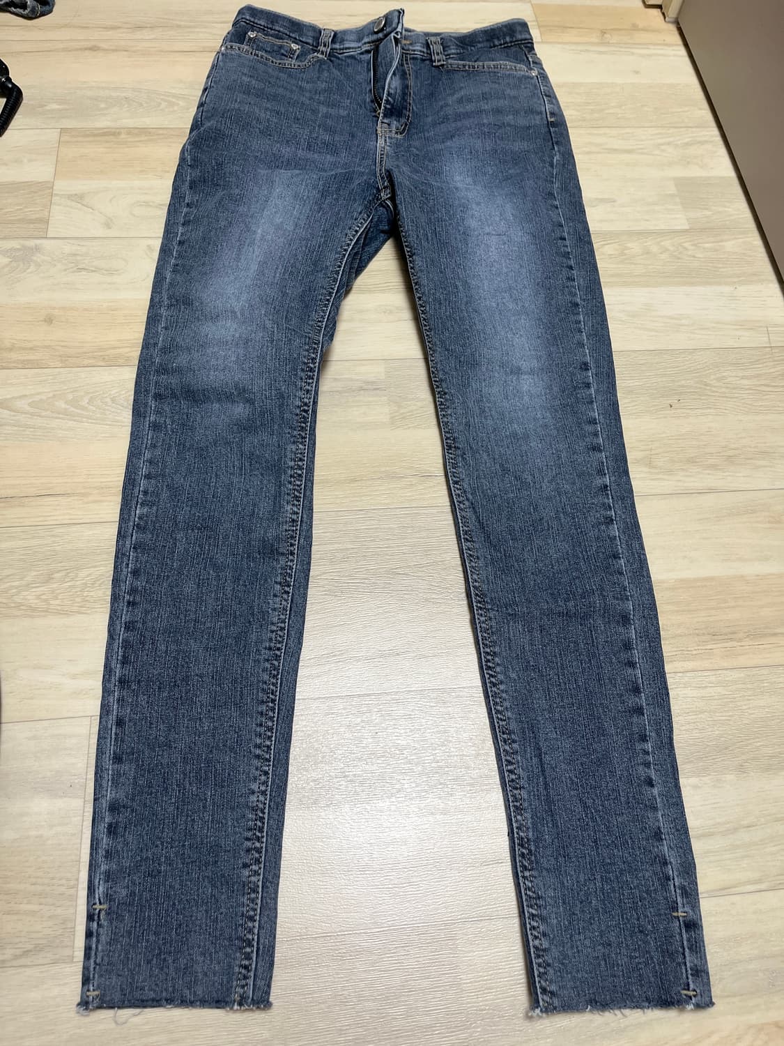 카인다미 골반볼륨업 애쉬블루 데님 새제품 상품이미지1