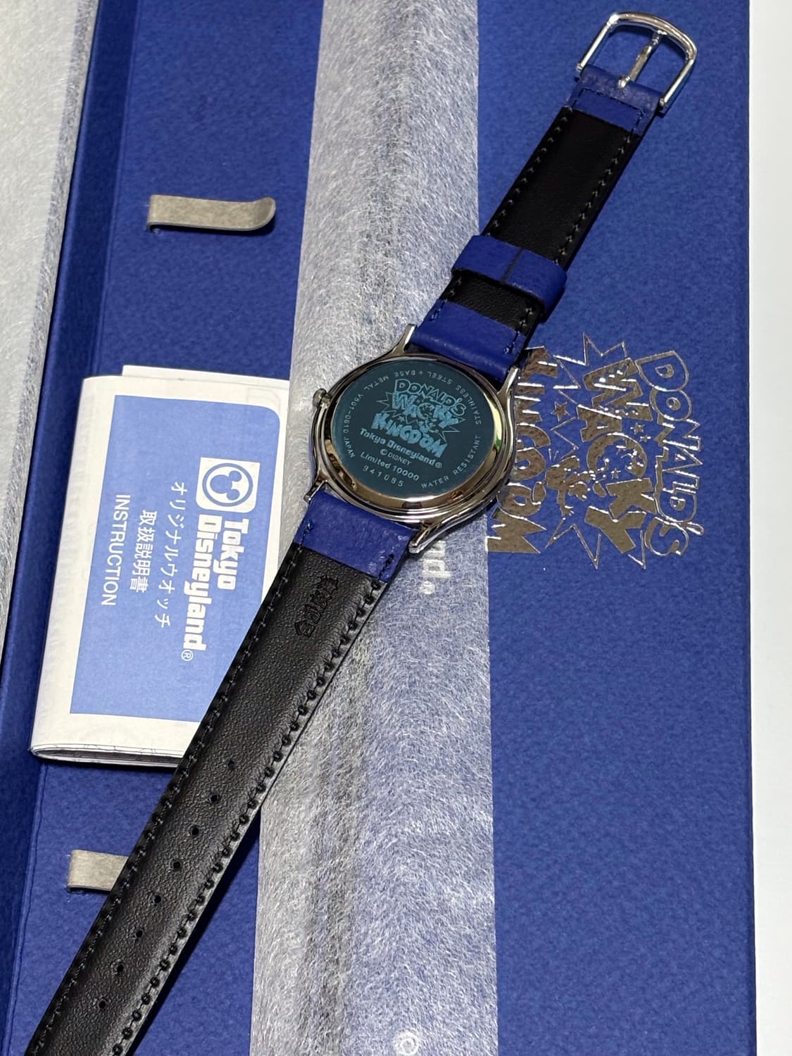 도쿄 디즈니랜드 99년 도널드 와키 킹덤 한정손목시계 상품이미지7