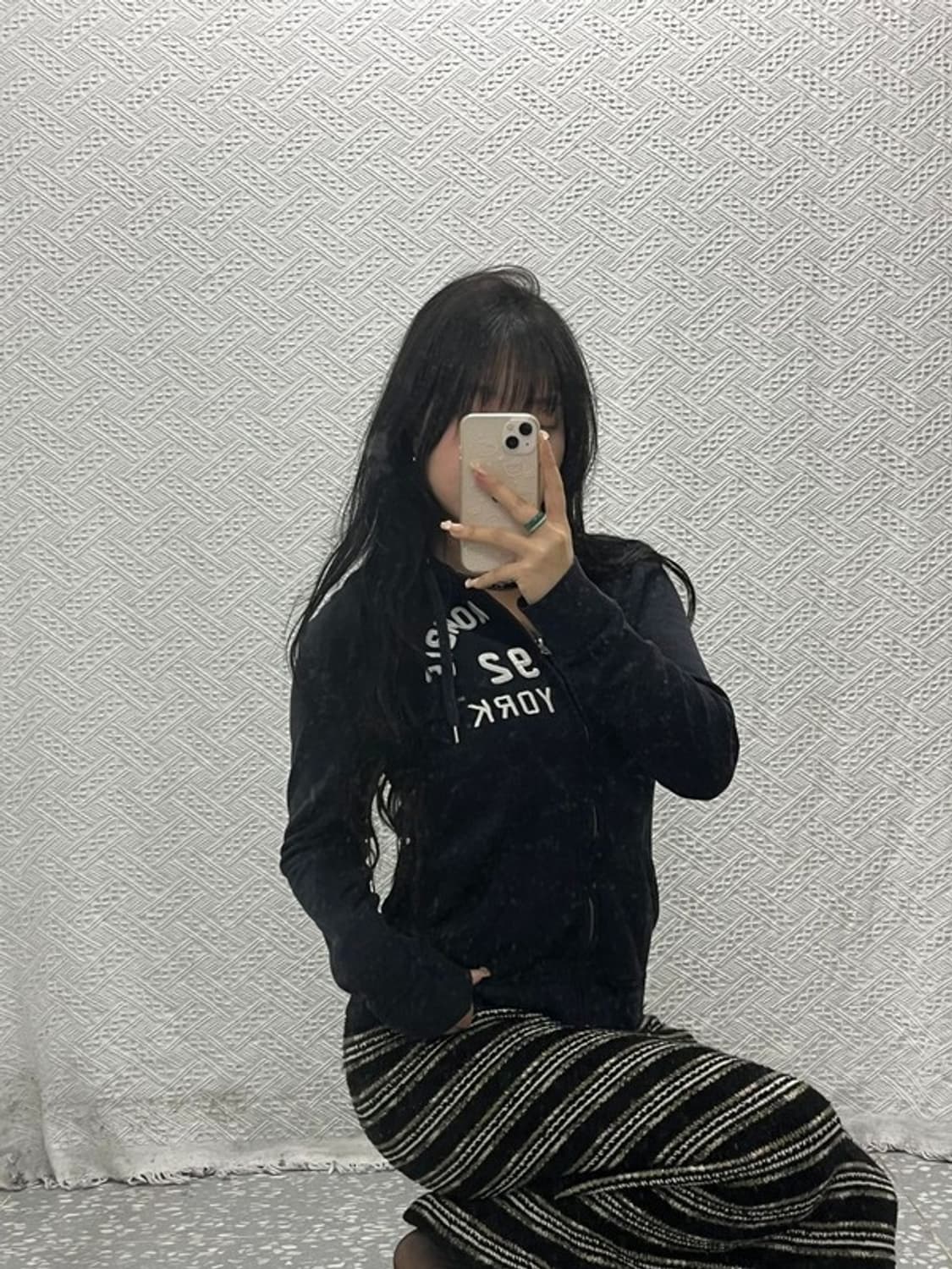 아베크롬비 로고 슬림핏 후드집업 L C06411 상품이미지2