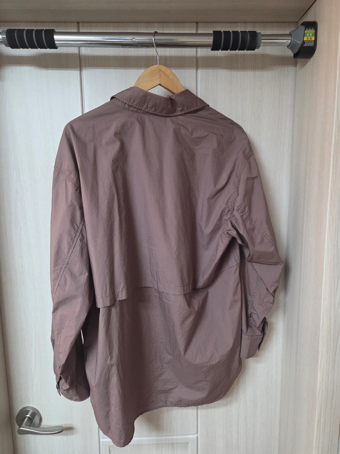 유니클로u 유틸리티오버셔츠 (L) 상품이미지3