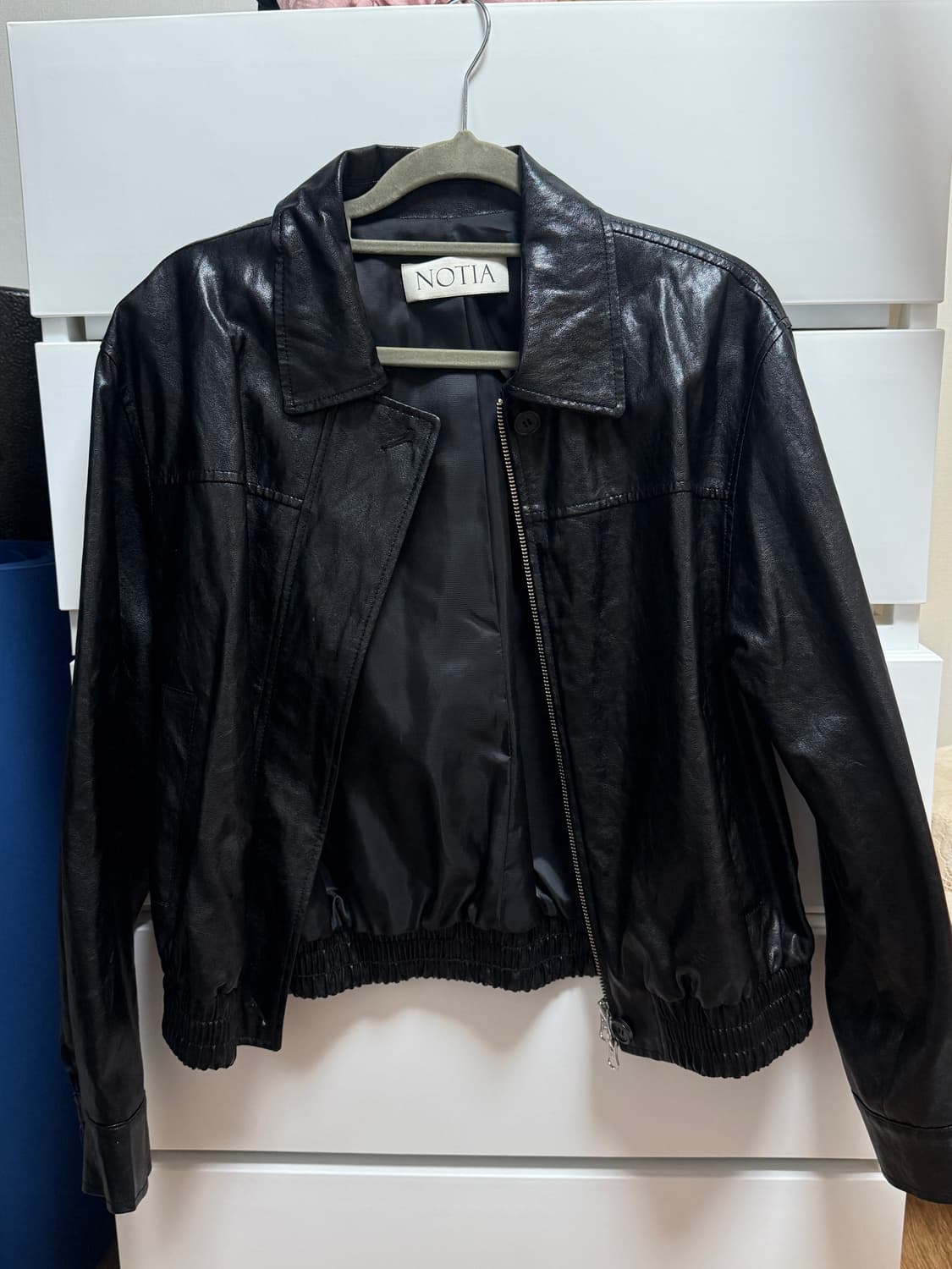NOTIA 노티아 가죽 자켓 상품이미지1