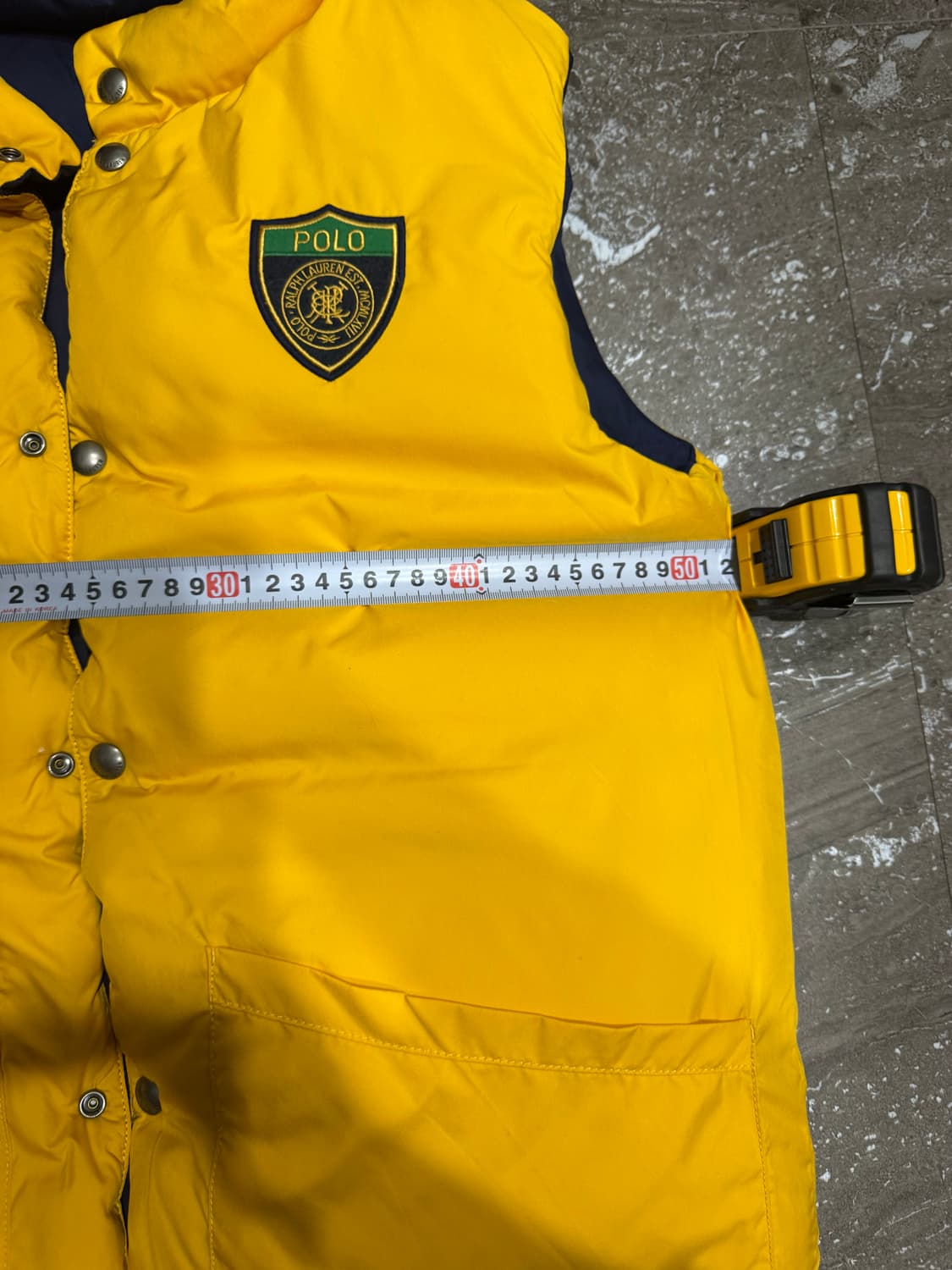 폴로 양면 패딩조끼 상품이미지5