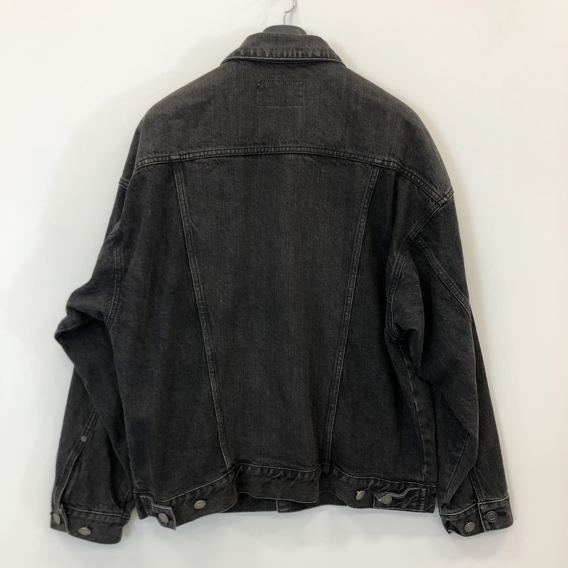 일꼬르소 오버데님 흑청 트러커자켓 L  상품이미지4