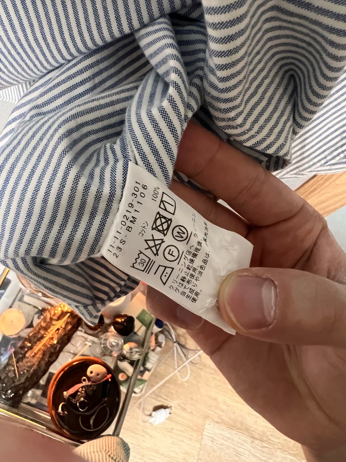 빔즈 Japan fabric 셔츠  상품이미지5