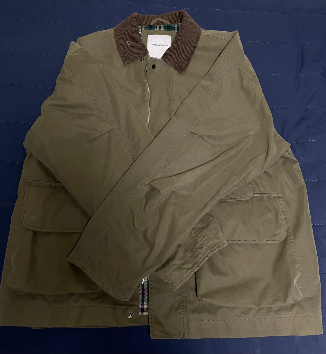 에스피오나지 올리브 헌팅자켓 팔아요 상품이미지1