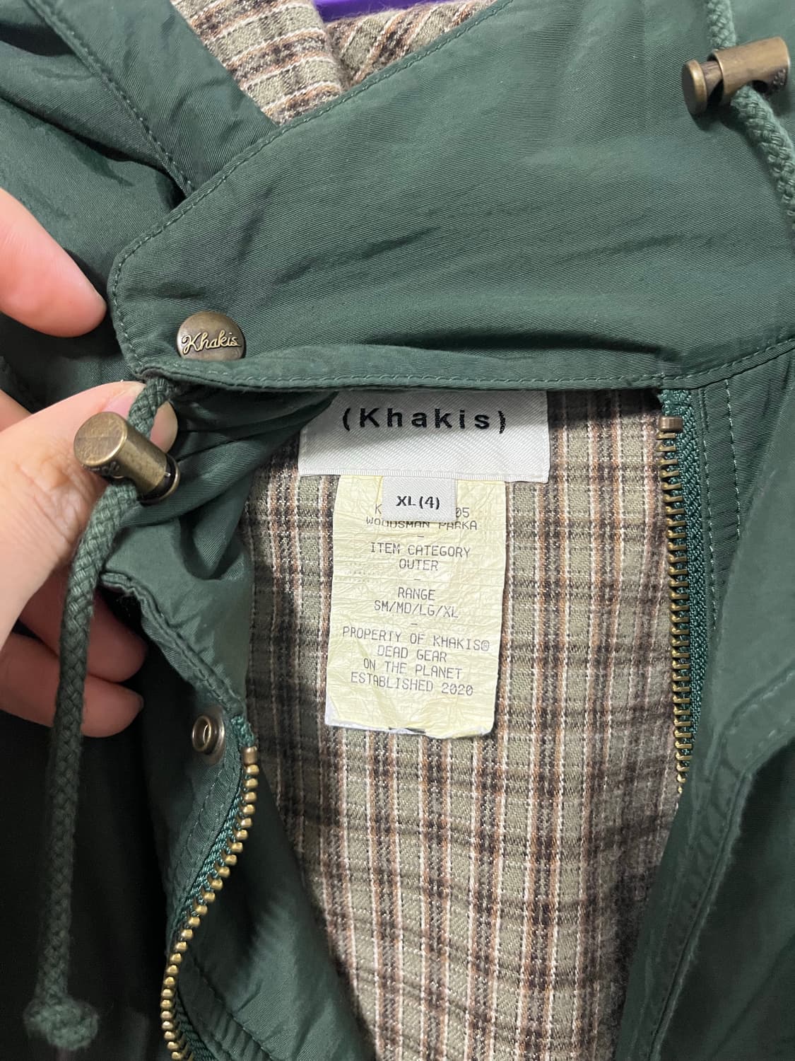 카키스 우즈맨 xl 상품이미지2