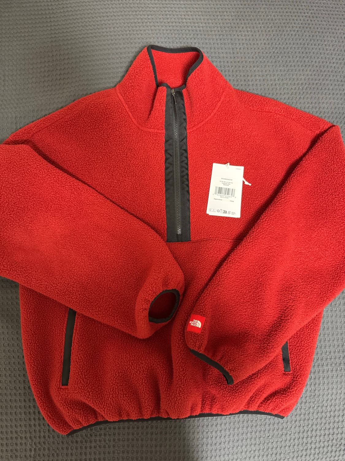 [M] 노스페이스 레드박스 플리스 풀오버 레드 상품이미지2