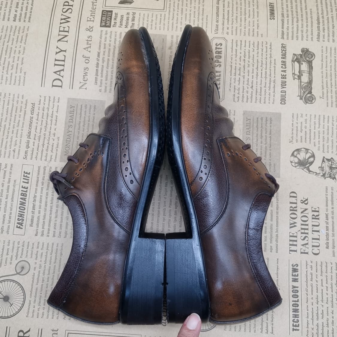 마리오파치오티 남성윙팁구두250 상품이미지5