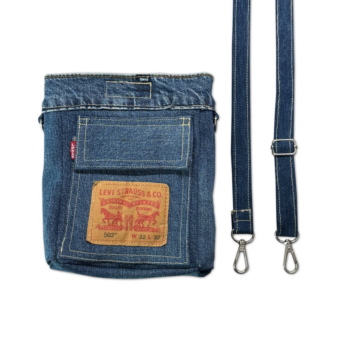 리바이스502 업사이클 미니백 상품이미지5