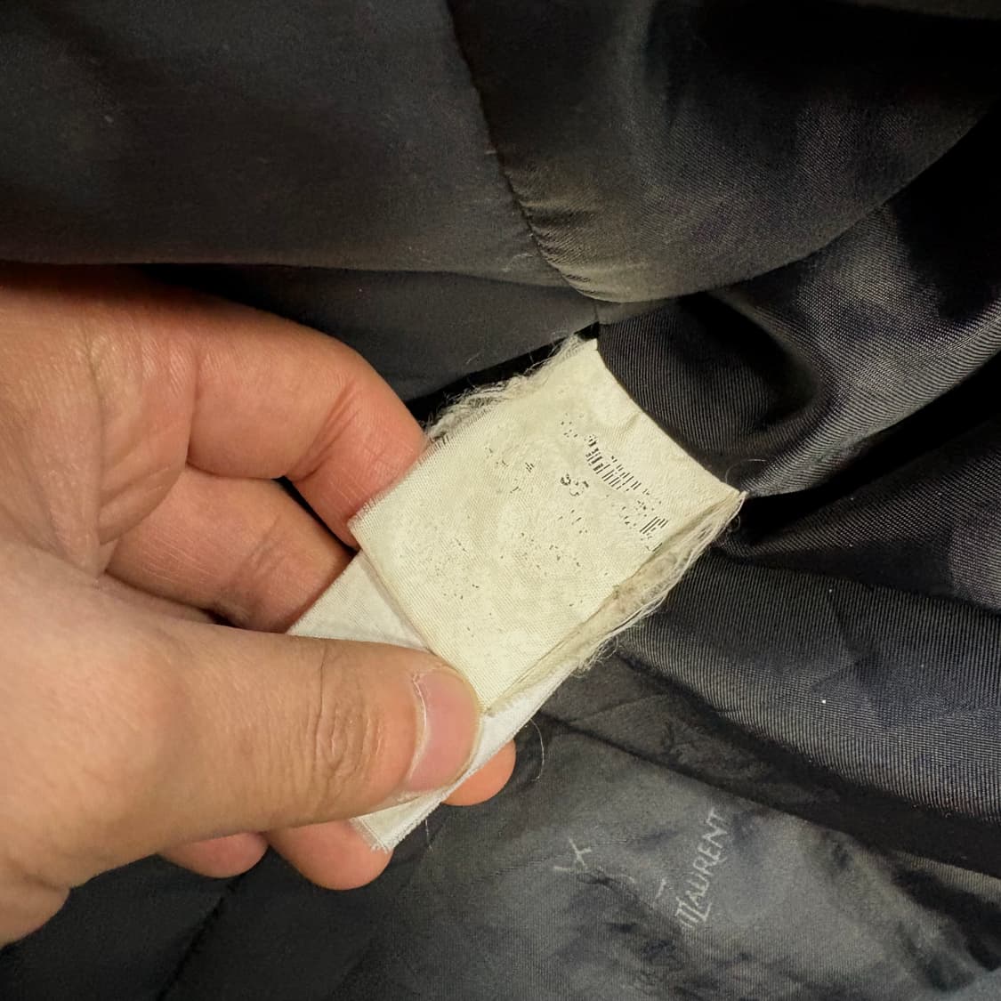 YSL 입생로랑 내피 분리 아카이브 블루종 점퍼 M 상품이미지6