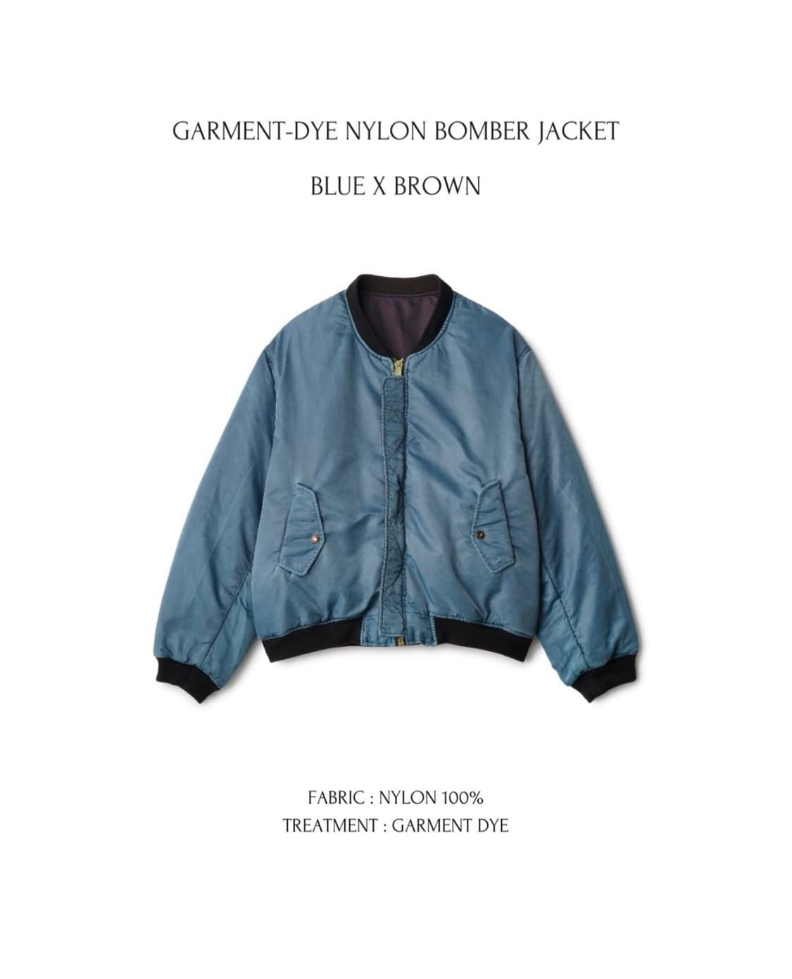 포스텍스 가먼츠 가먼트 다잉 봄버 상품이미지2