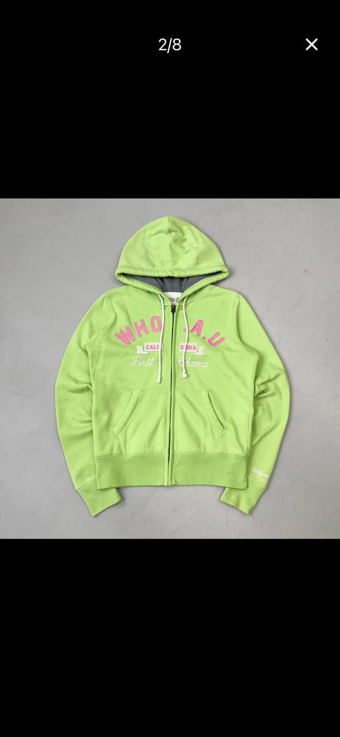 후아유 빈티지 후드집업 상품이미지2