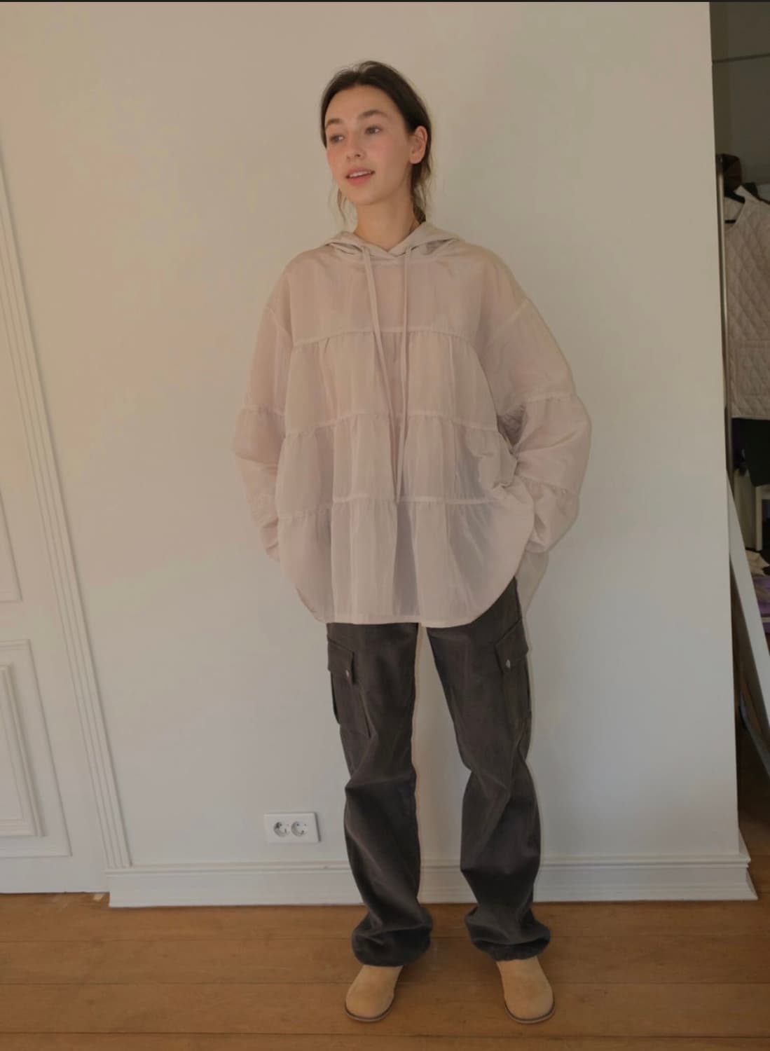 페스토 셔링 아노락 도브 상품이미지2