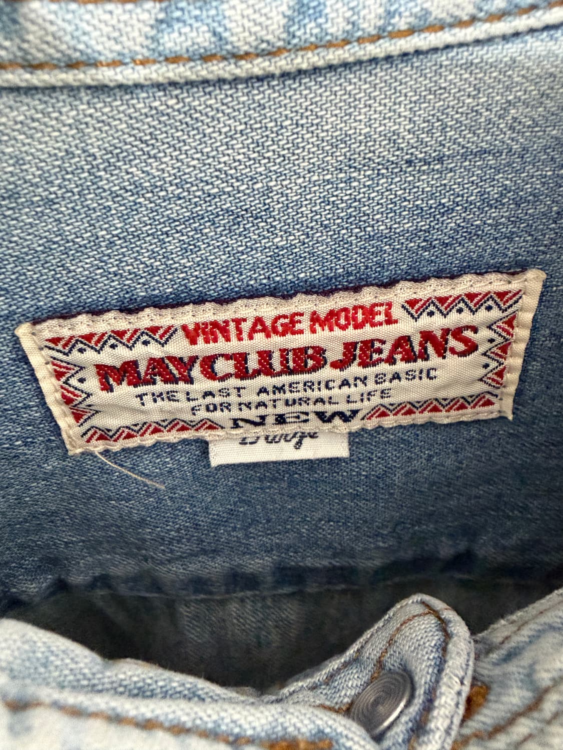 MAY CLUB JEANS denim jacket  상품이미지7