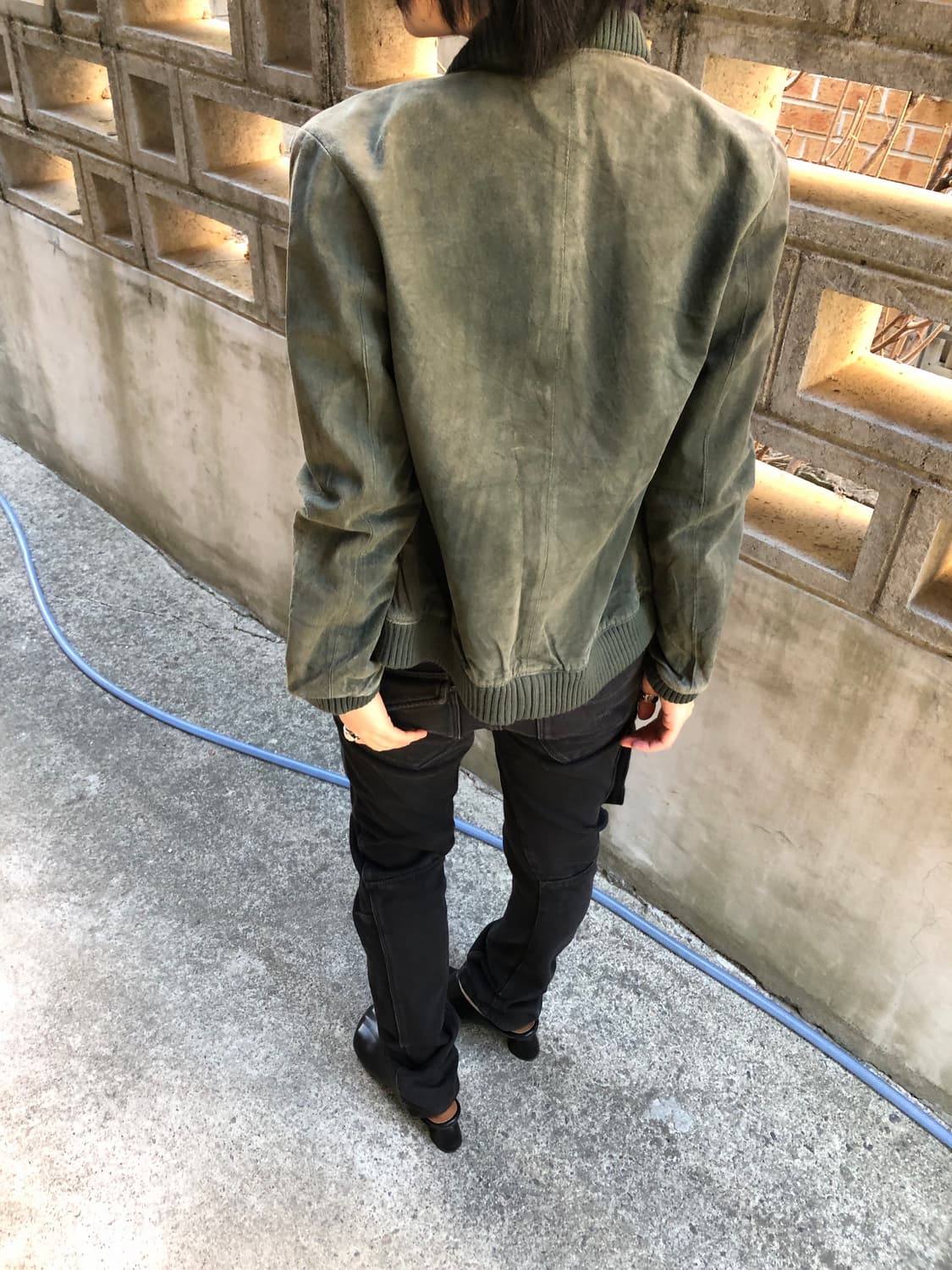 scylla pigskin leather zip jk 상품이미지6