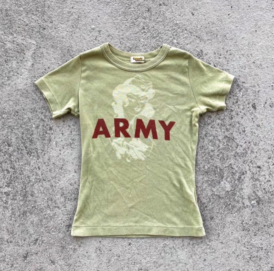 HYSTERIC GLAMOUR green vintage top 상품이미지1