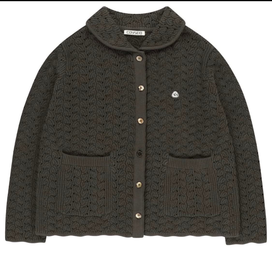 COYSEIO WAVE KNIT CARDIGAN 코이세이오 가디건 상품이미지1