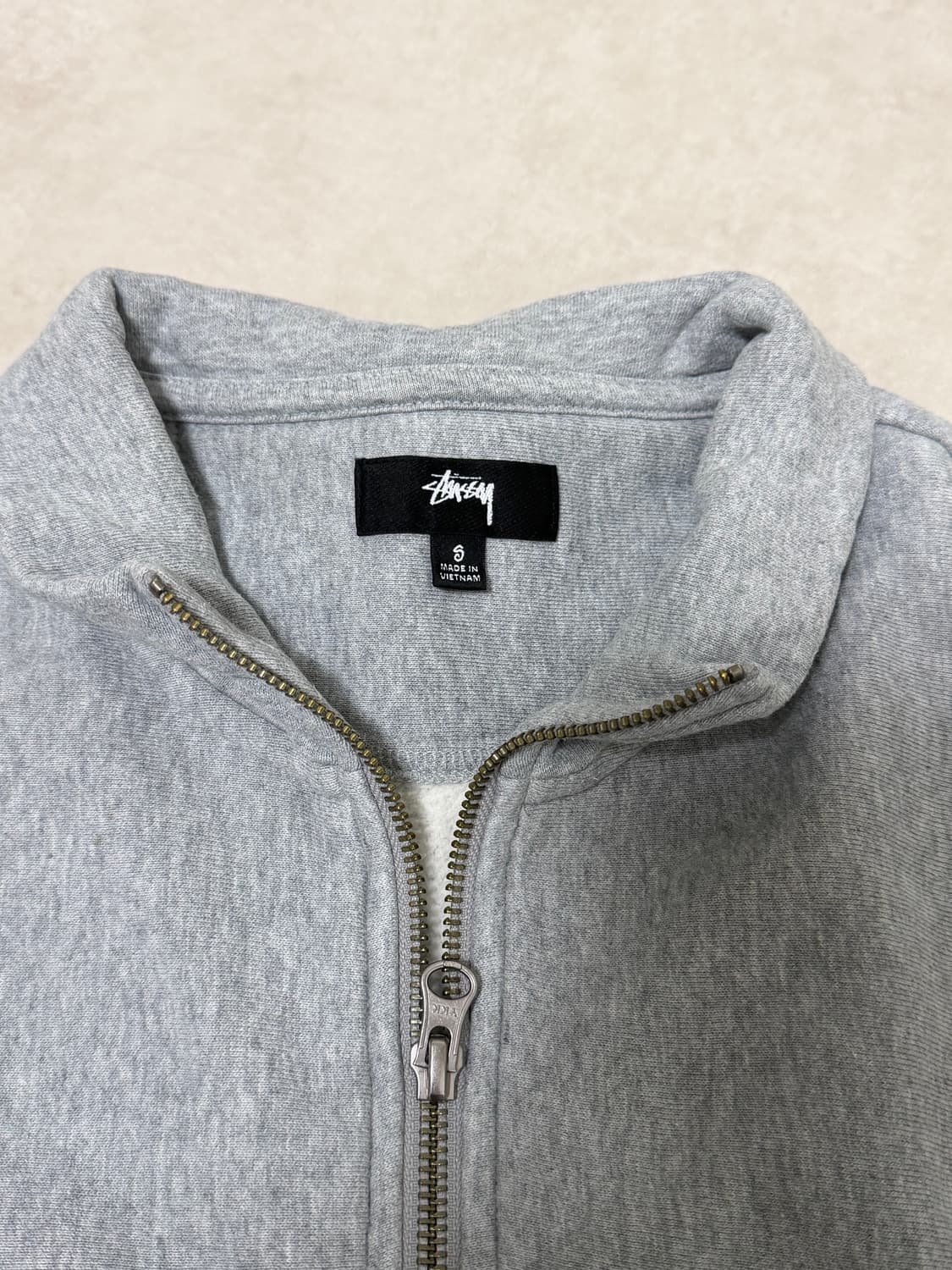 스투시 오버다이드 스탁 로고 모크넥 상품이미지4