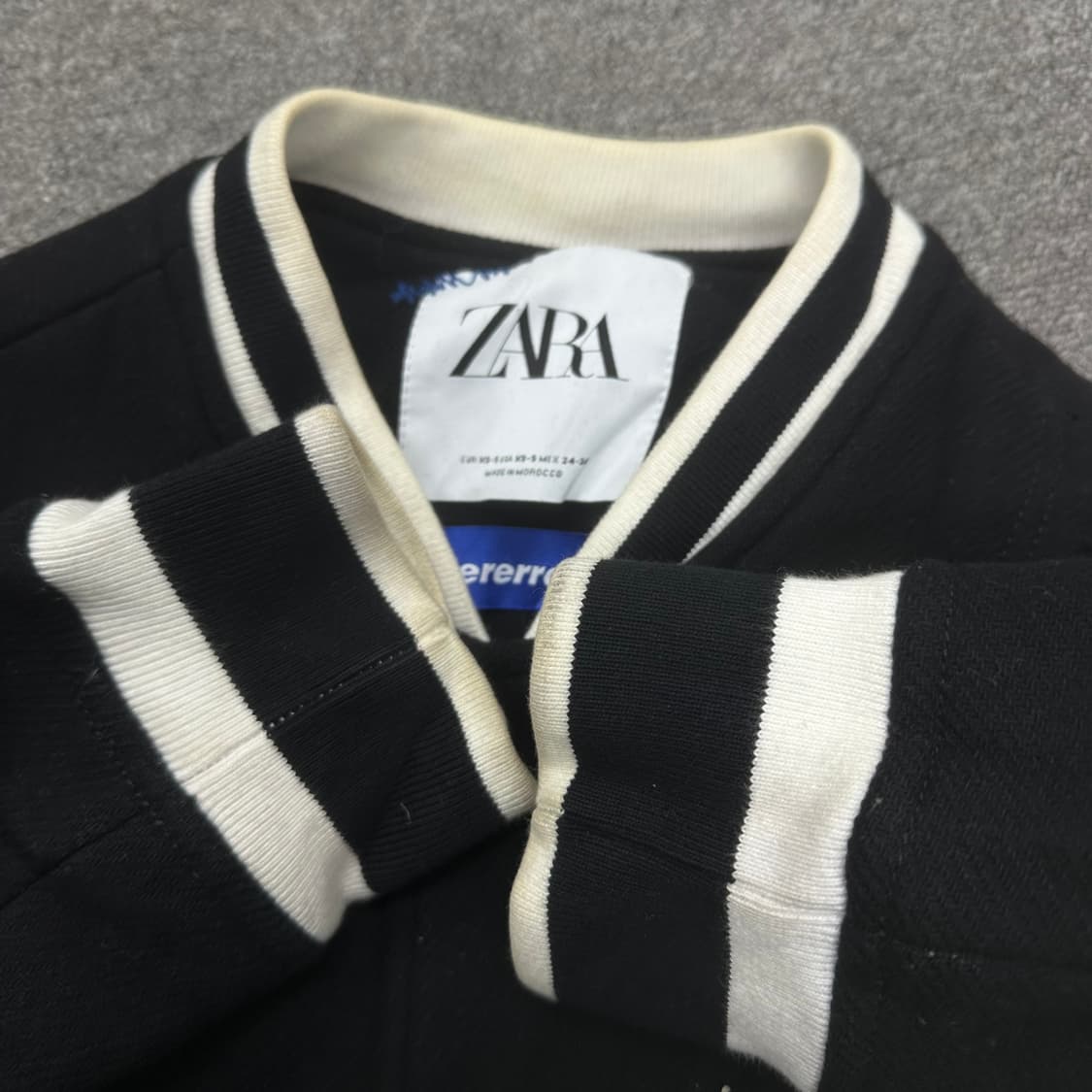 자라X아더에러 울 바시티자켓 상품이미지4