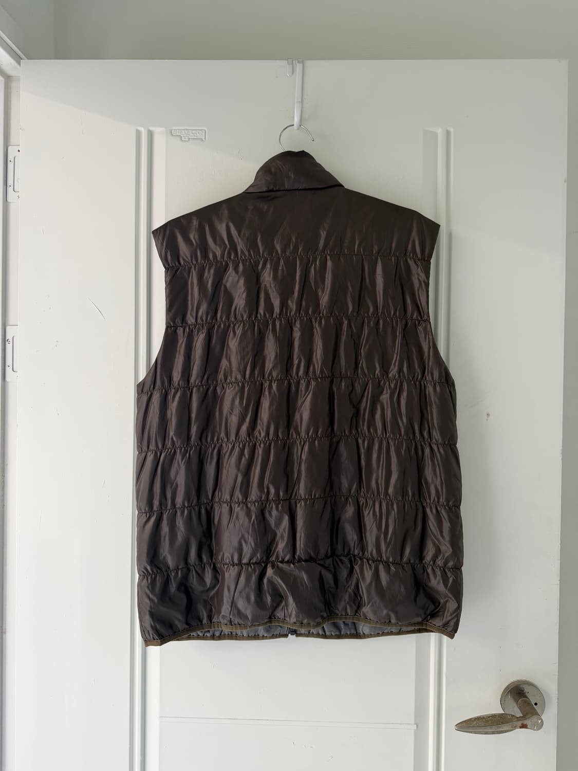 일본빈티지 브라운 패딩조끼 상품이미지8