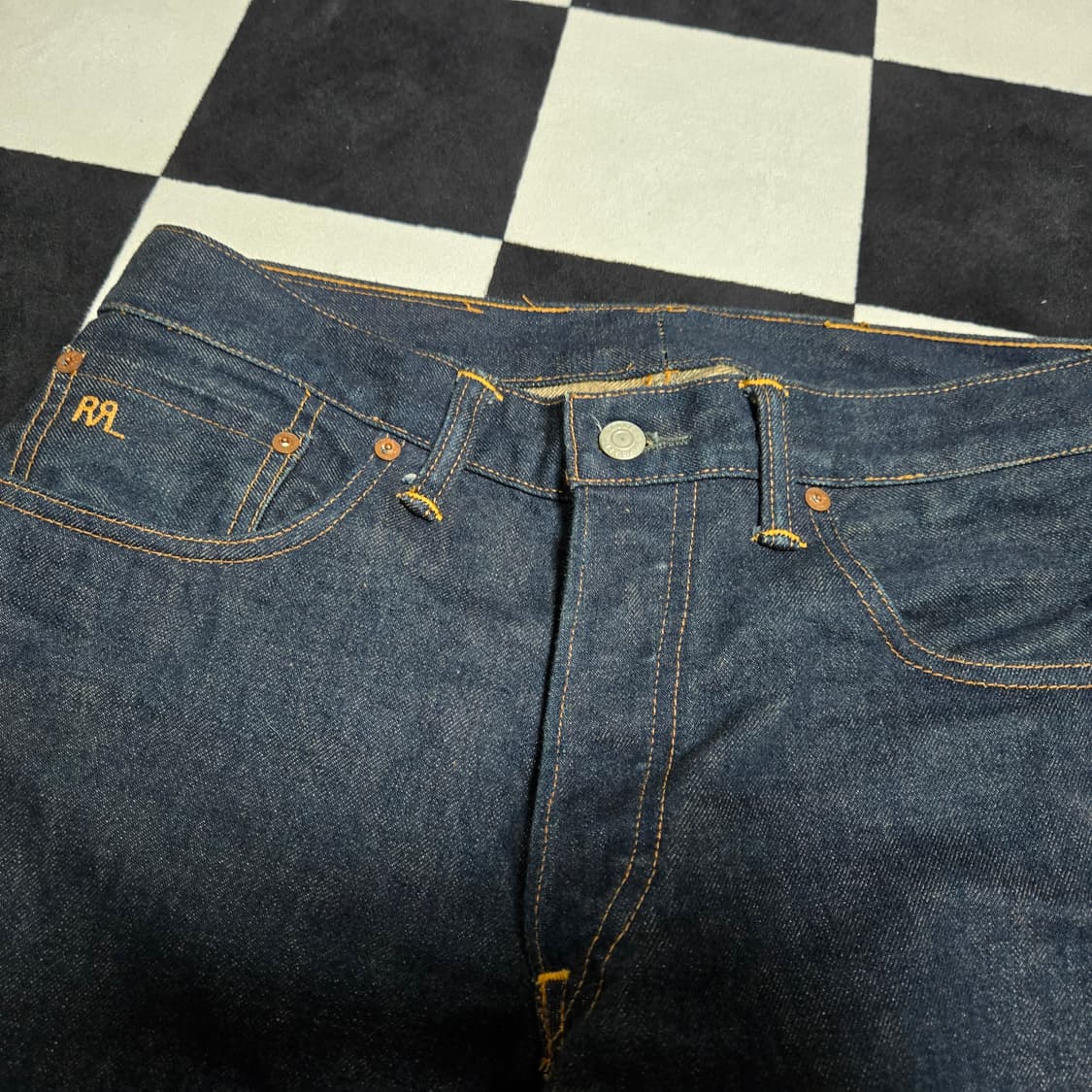 30×28 RRL 더블알엘 로우 스트레이트 재팬 셀비지 데님 상품이미지2