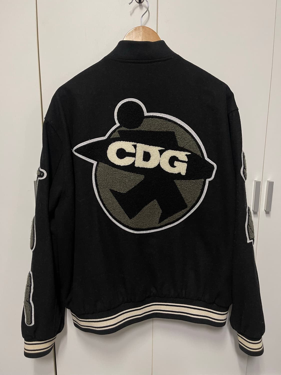 스투시 CDG 꼼데가르송 바시티 자켓 XL 상품이미지2