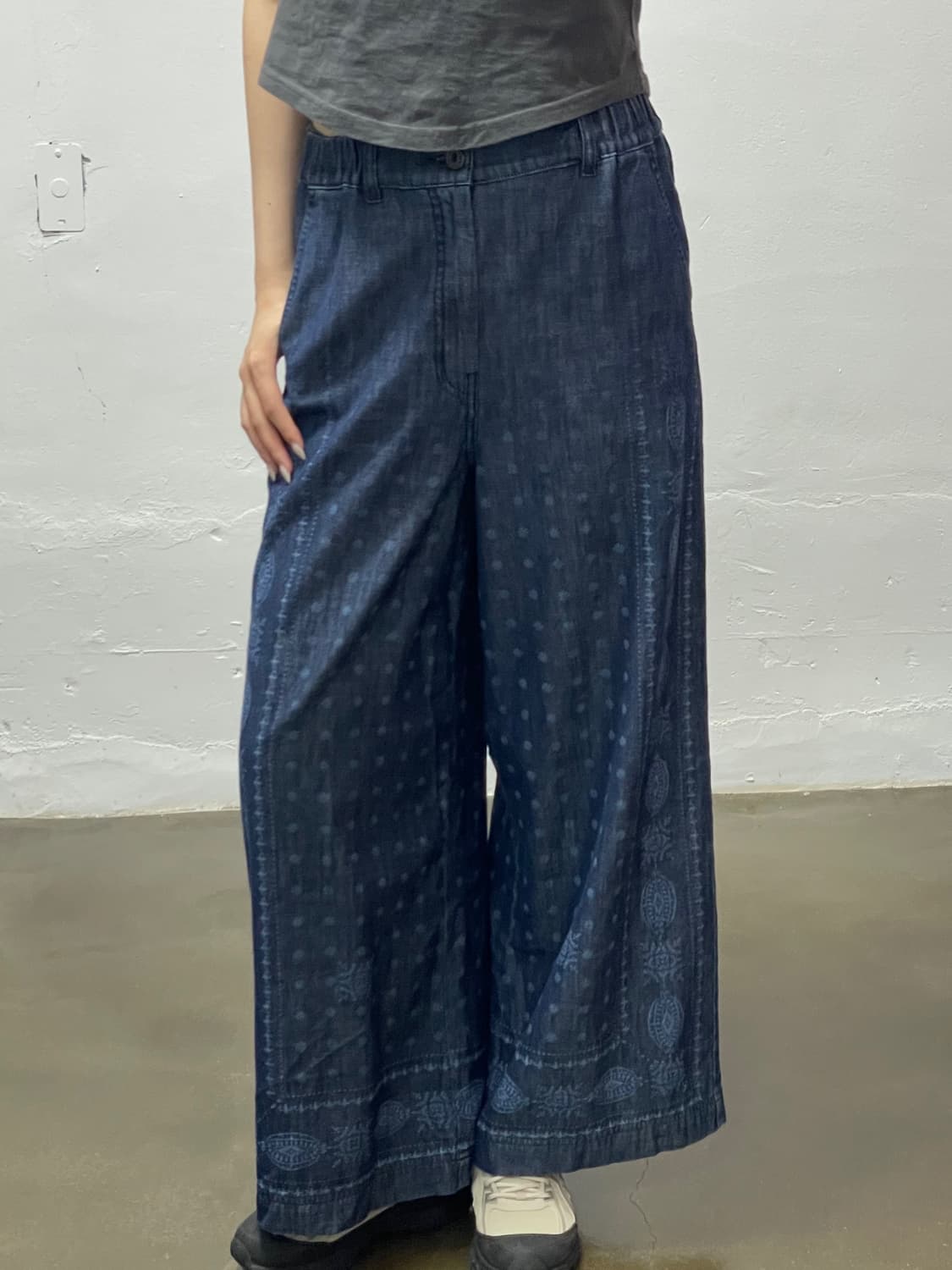 Max Mara 데님 와이드 팬츠 N2 038 상품이미지1