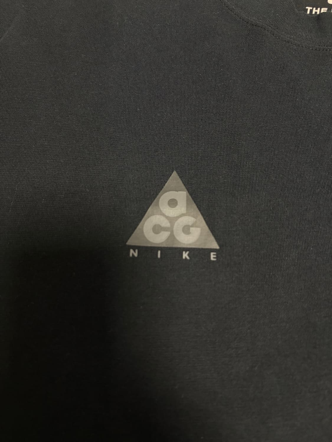 나이키 acg 반팔티셔츠 블랙 S 상품이미지7