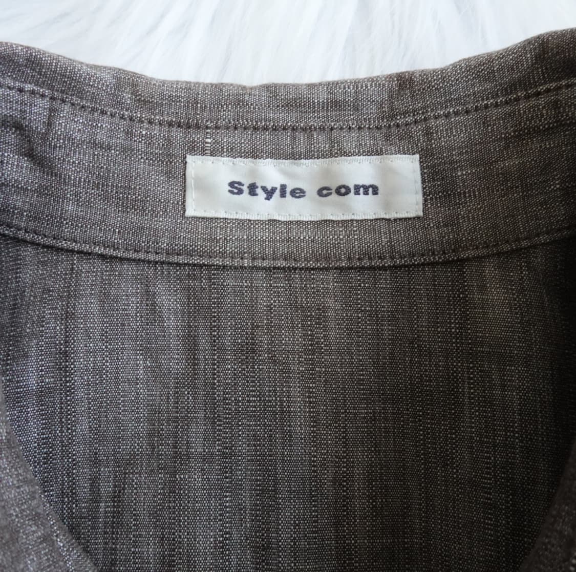 STYLE COM 린넨 슬리브리스 원피스 2029 상품이미지4