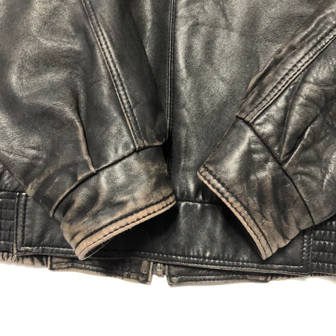 1980s Westbury 레더자켓  상품이미지7